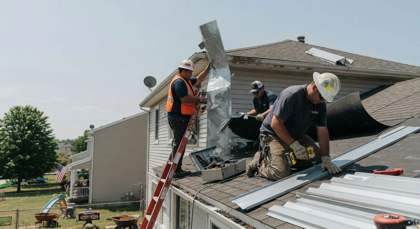Metal Roofing Installation in Mccurtain, OK near me